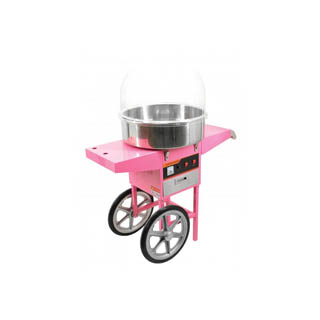 OMCAN COTTON CANDY MACHINE WITH TROLLEY