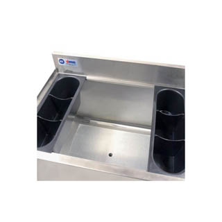OMCAN ICE BINS AND ACCESSORIES