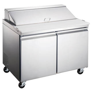 OMCAN 47-INCH REFRIGERATED SANDWICH/SALAD PREP TABLE