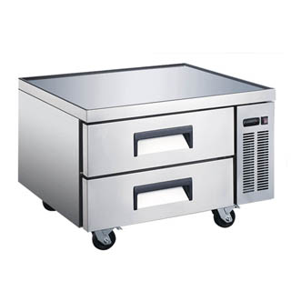 OMCAN REFRIGERATED CHEF BASES WITH DRAWERS