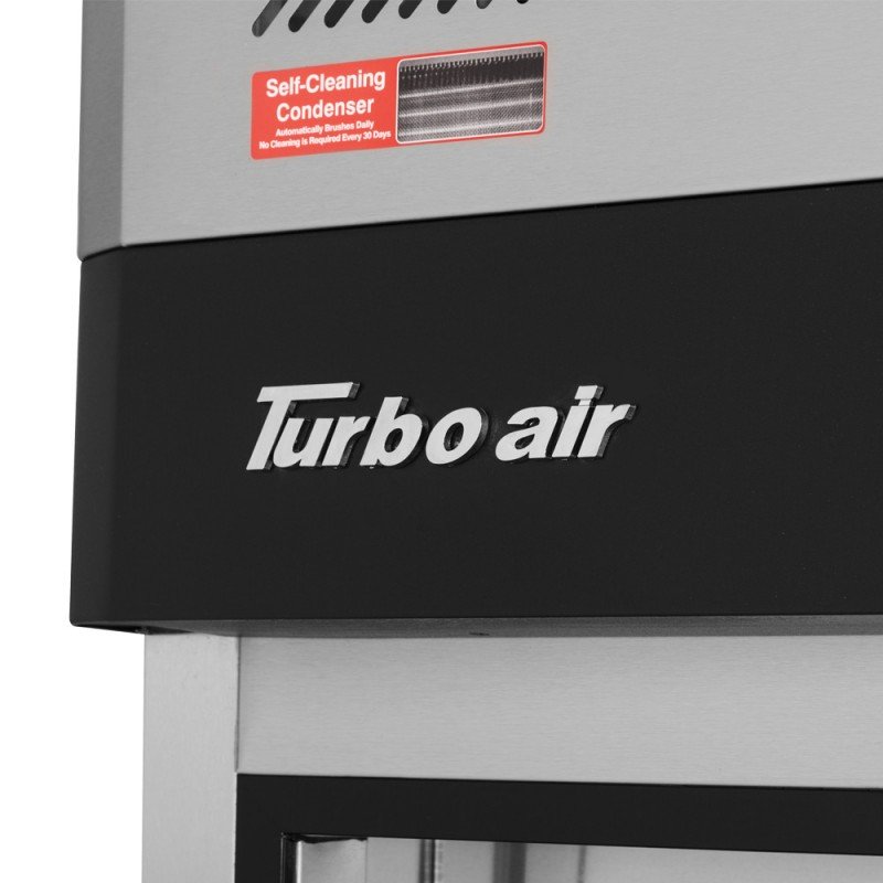Turbo Air Reach-In Freezer Stainless steel cabinet 